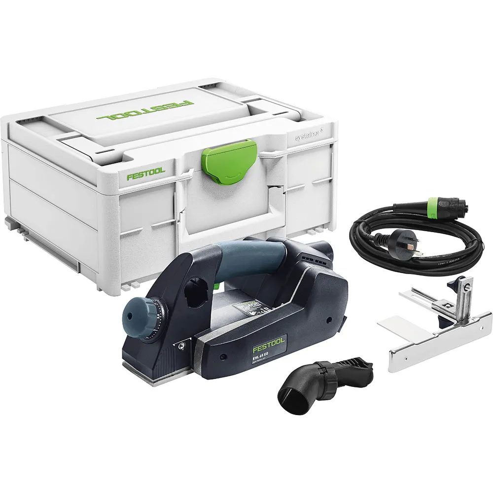 FESTOOL EHL 65 EQ-PLUS 65mm Single Handed Planer in Systainer 576249