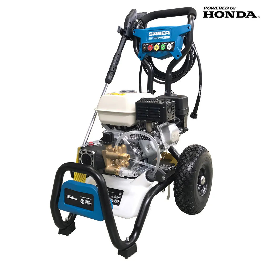 SABER 3200psi 5.5hp Petrol Pressure Washer with Honda GP-160 Engine SP55ARHON3200