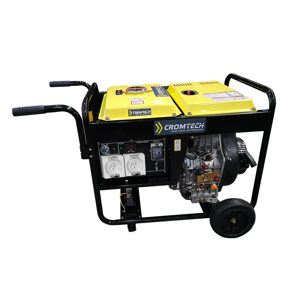 CROMTECH Generator 6.0kW Diesel AVR E-Start TG6000DVE