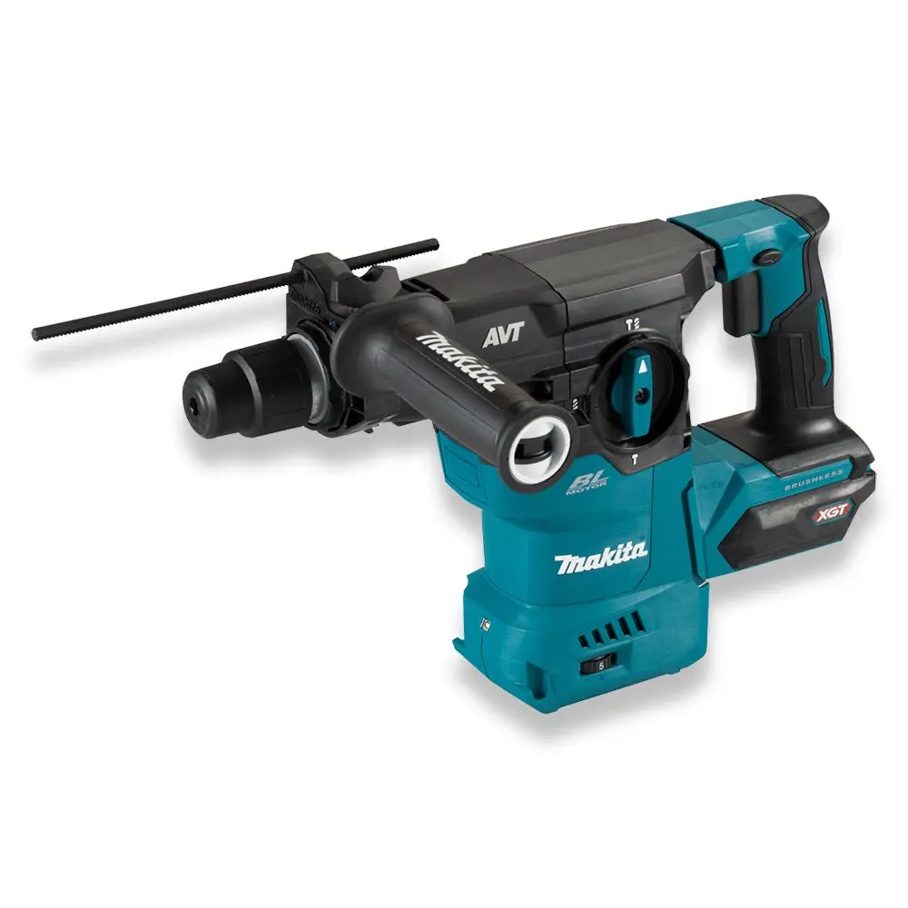 MAKITA 40V Max XGT Brushless 2 x 4.0Ah 30mm SDS Plus Rotary Hammer Kit HR008GM201