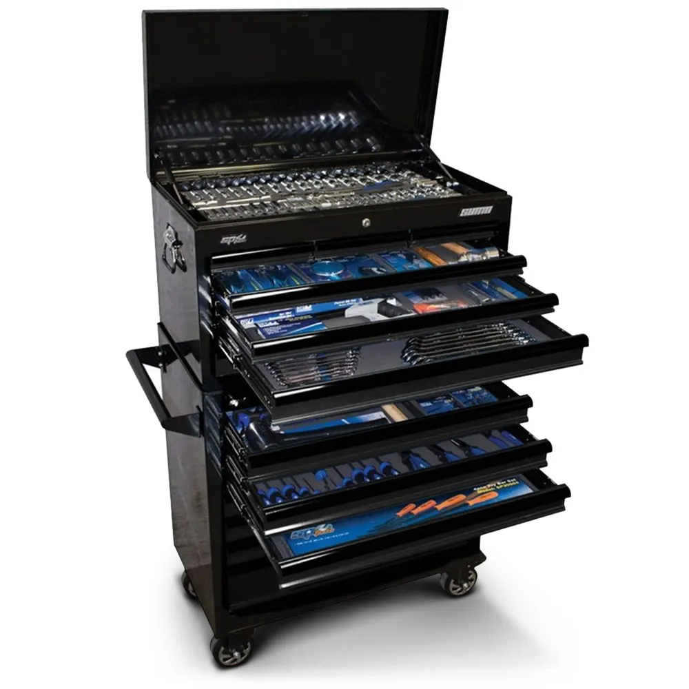 SP TOOLS 407 Piece 7 Drawer Tool Chest & Trolley SP50175