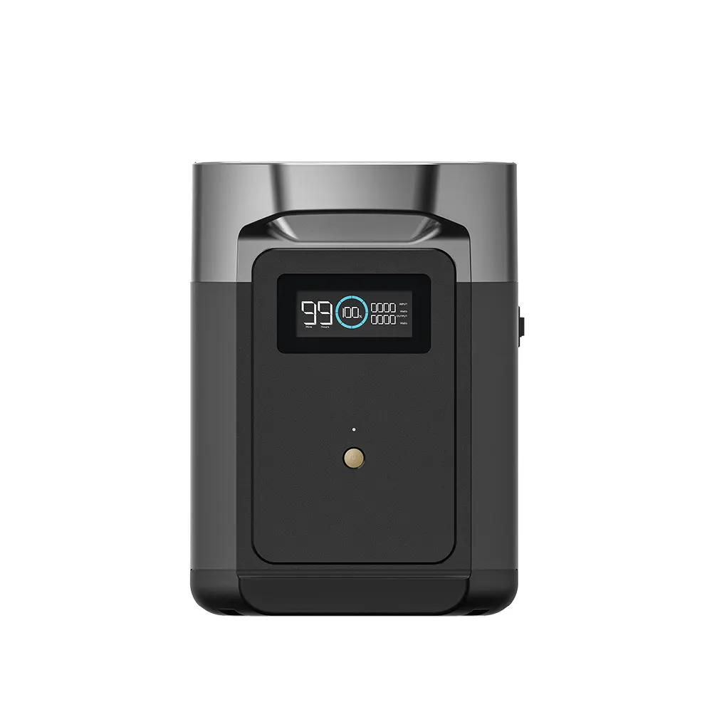 ECOFLOW Extra Lithium Battery pack for Delta 2 Power Station with 1024Wh (85Ah@12V) Power Capacity EFDELTA2-BAT