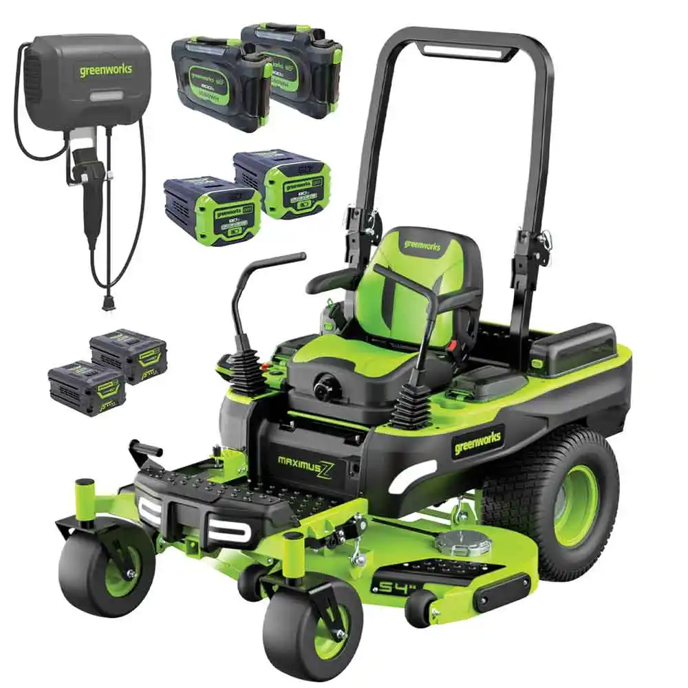 GREENWORKS 60V 54Inch 2 x 4.0Ah/2 x 8.0Ah/2 x 20.0Ah Ride On Mower Kit 7405007AU