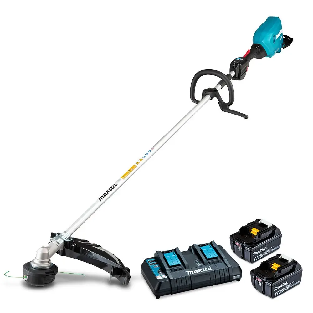 MAKITA 18Vx2 Brushless 2 x 5.0Ah Loop Handle Line Trimmer Kit DUR369LPT2