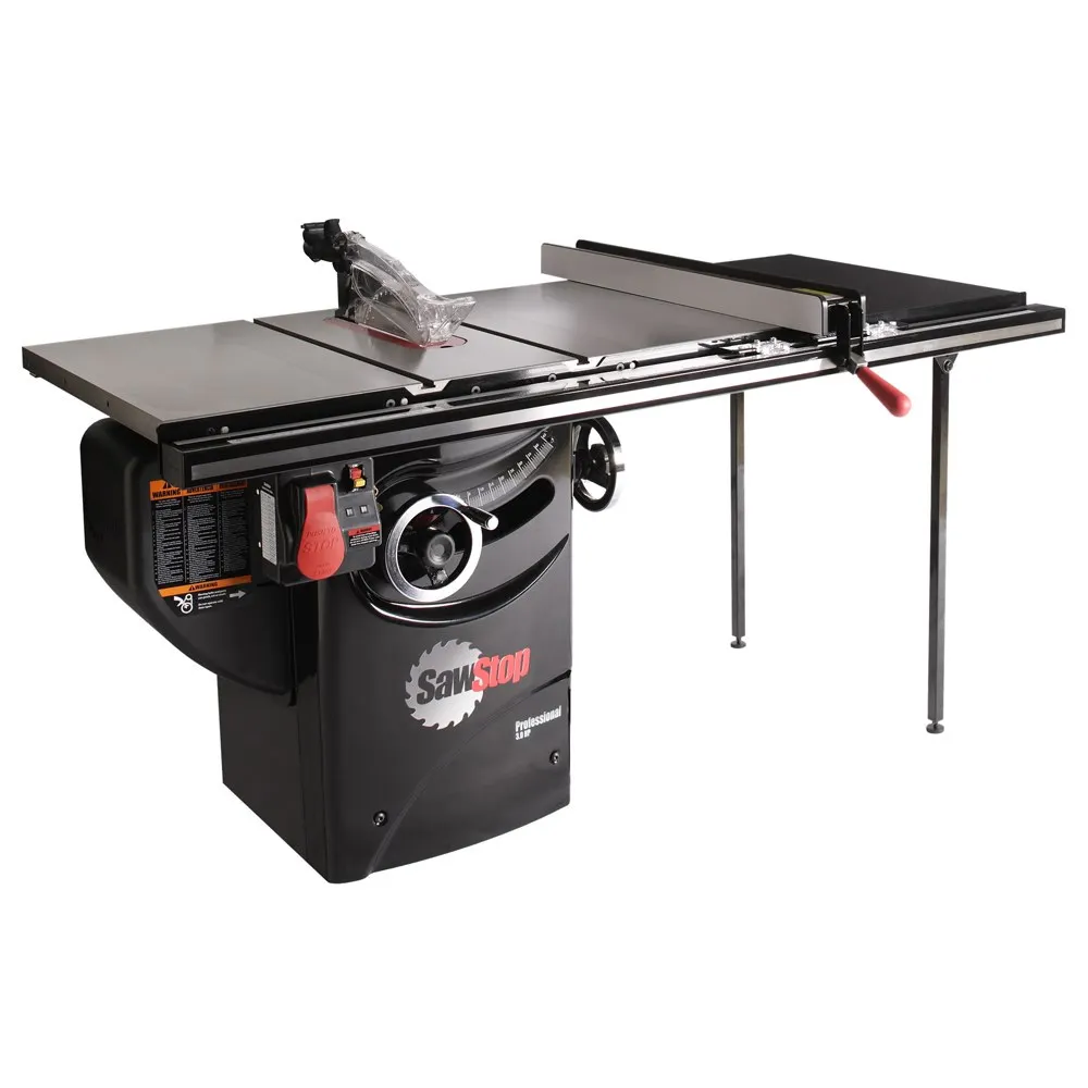 SAWSTOP Professional Cabinet Saw with 36inch T-Glide Rail SST-PCS36TGLIDE