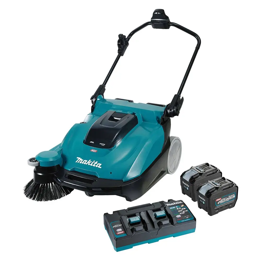 MAKITA 40V Max Brushless Walk Behind Sweeper Kit VS001GL201