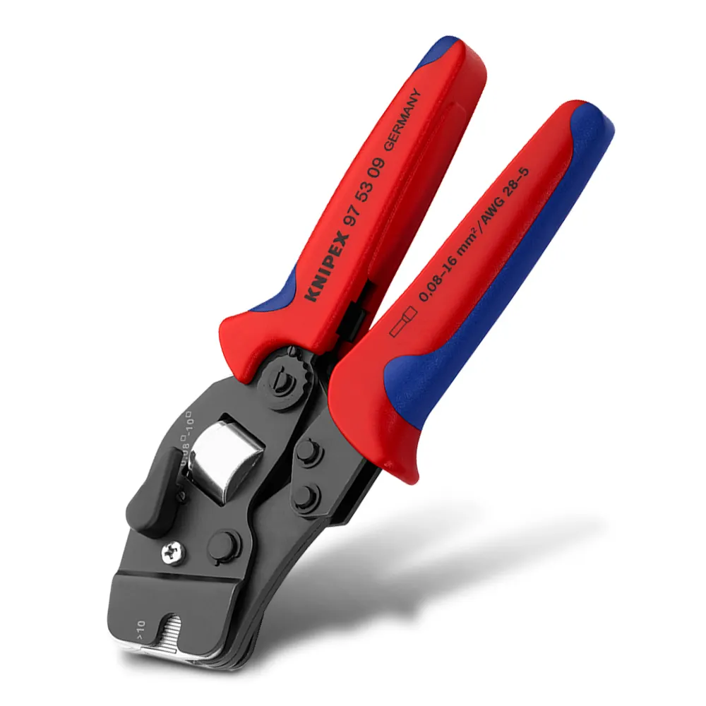 KNIPEX 190mm Self-adjusting Crimping Pliers 975309SB