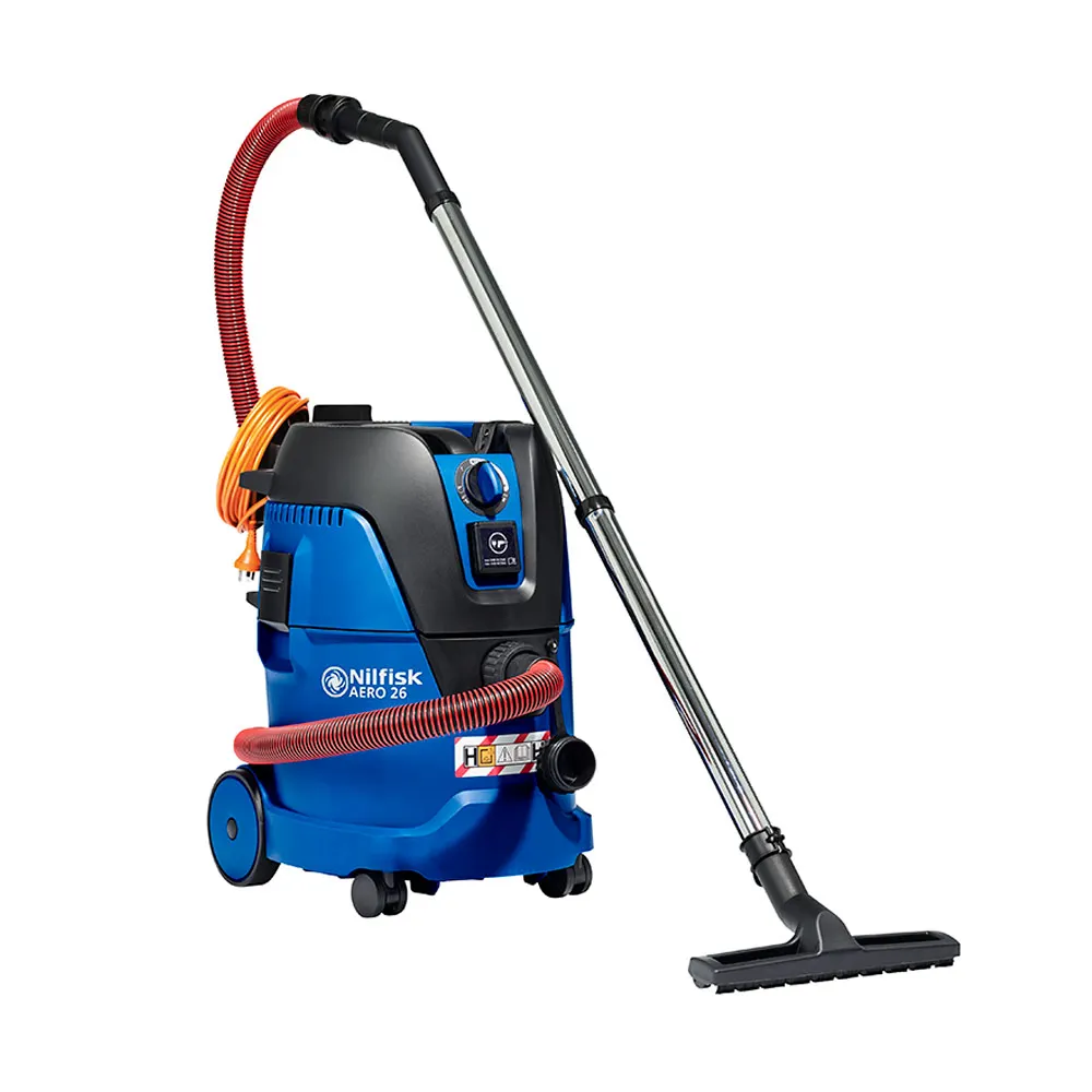 NILFISK 1500W 25L H-Class Aero 26 Vacuum Dust Extractor 107420056