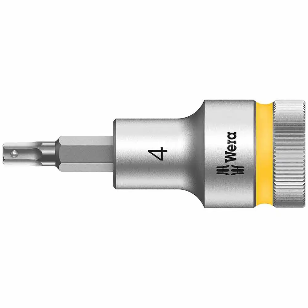 WERA 8740 C HF 1 Zyklop Bit Socket Set w/ 1/2" DR, w/ Holding Function - 9 Piece WER004201
