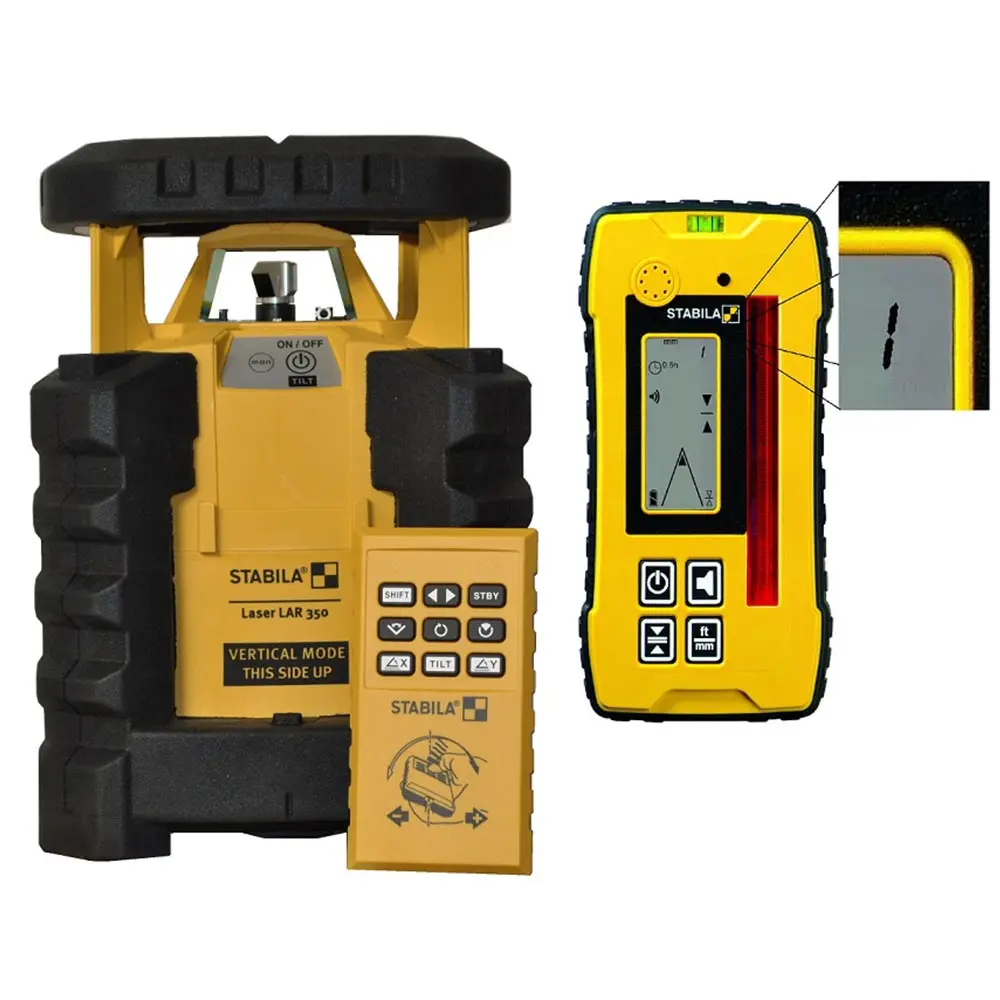 STABILA LAR 350 Automatic Motion-Controlled Rotary Level Laser 19019
