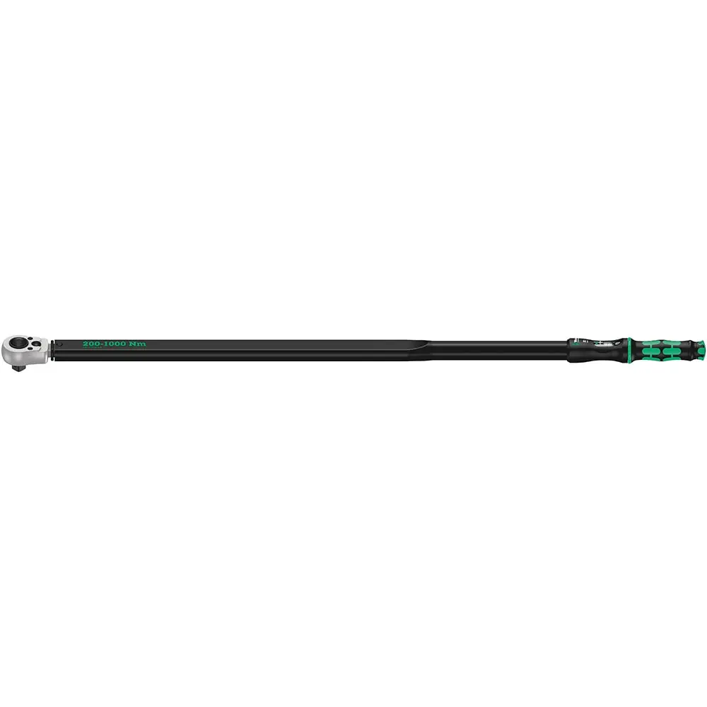 WERA 200-1000 Nm Click-Torque E 1 Push R/L Adjustable Torque Wrench 3/4" WER075631