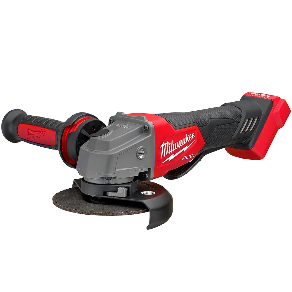 MILWAUKEE 18V FUEL Brushless 125mm Angle Grinder w. Deadman Paddle Switch Skin M18FAG125XPD-0