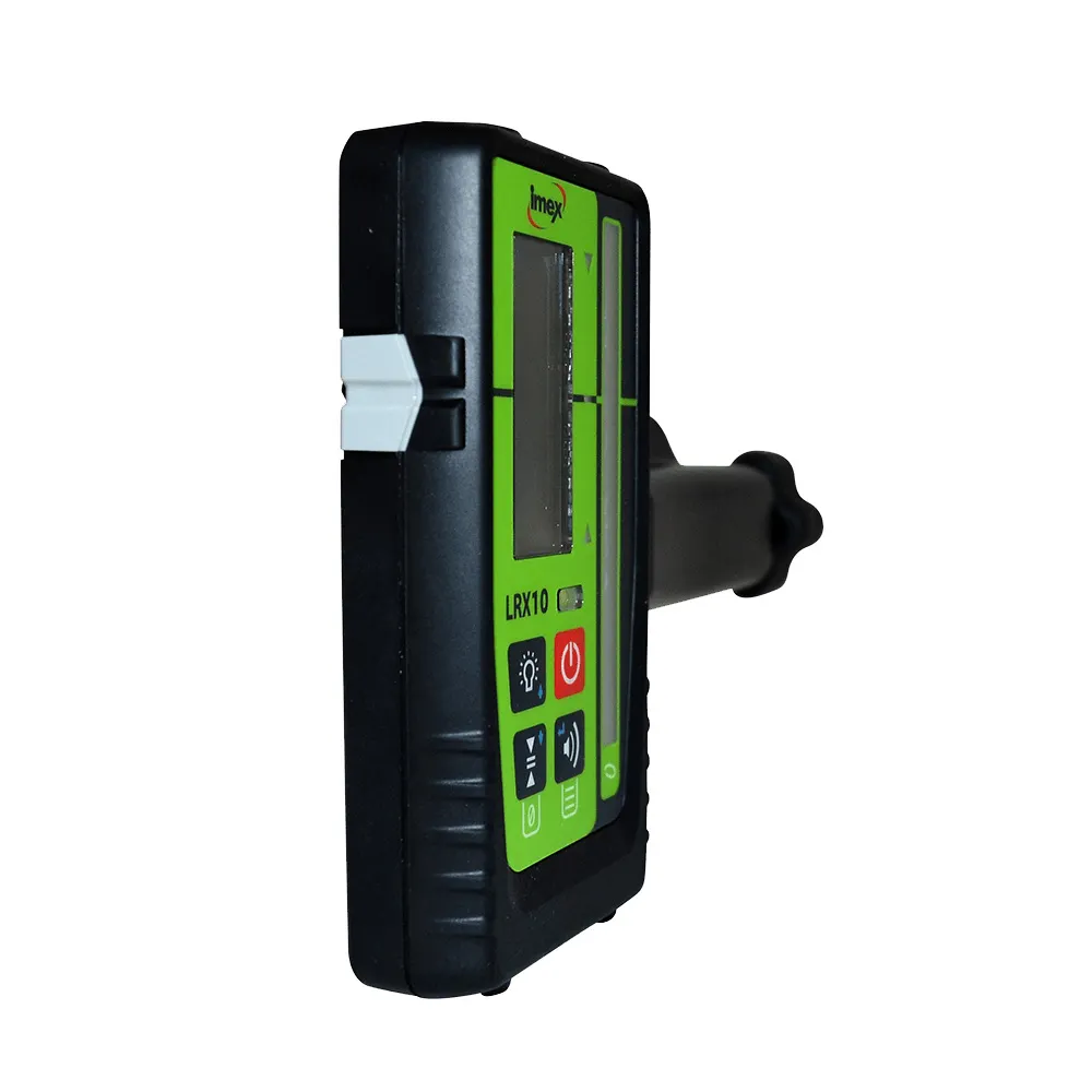 IMEX 90mm Red/Green Hybrid Rotary Laser Receiver with Clamp 012-LRX10