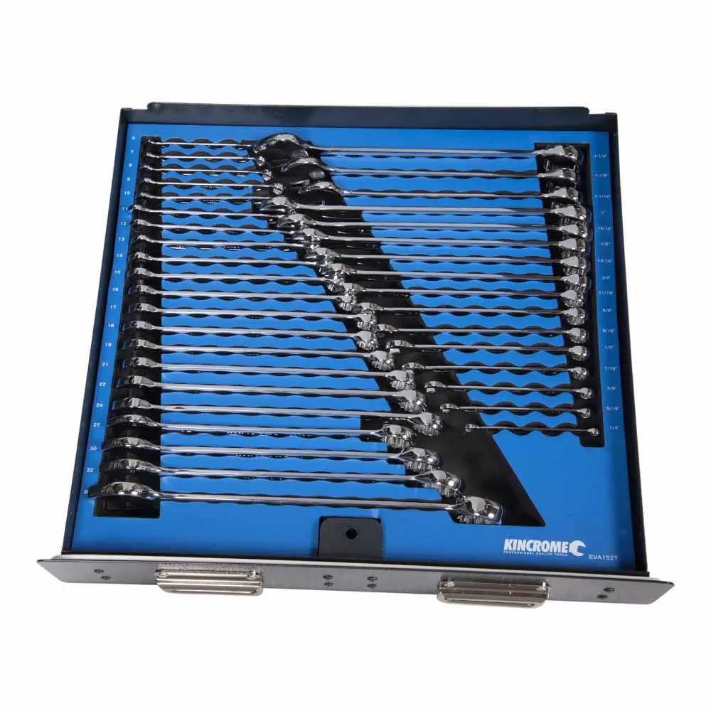 KINCROME 232 Piece 1/4, 3/8 And 1/2 Inch Drive Upright Truck Box Tool Kit K1259