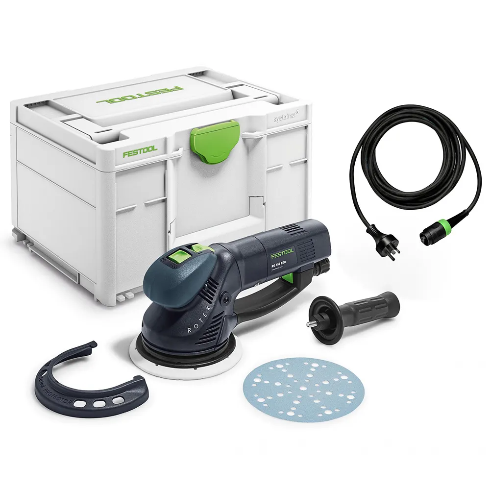 FESTOOL 150mm RO150FEQPLUS ROTEX 3-in-1 Random Orbital Sander 576019