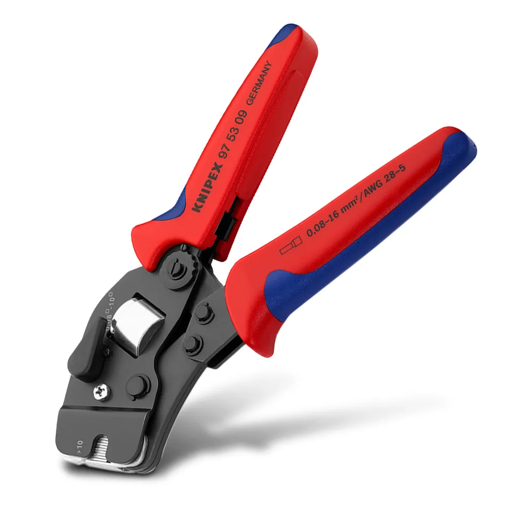 KNIPEX 190mm Self-adjusting Crimping Pliers 975309SB