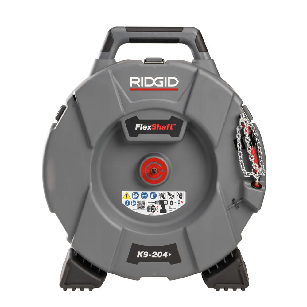 RIDGID K9-204+ FlexShaft Drain Cleaning Machine 76198