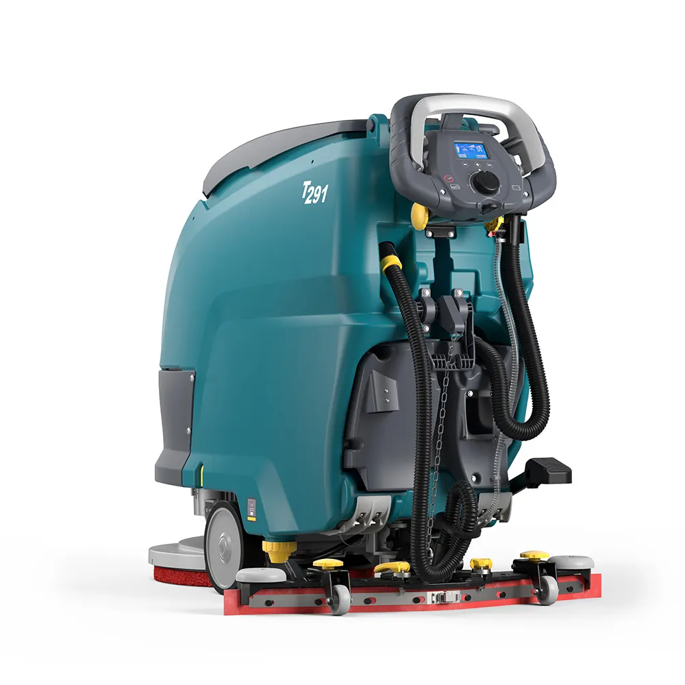 TENNANT 50L 50cm Walk Behind Path Commercial Scrubber T291 LPTB03238-1
