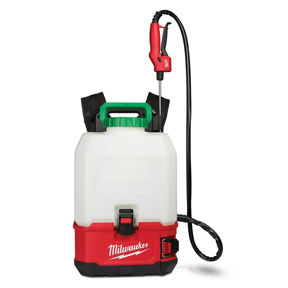MILWAUKEE 18V 15L Backpack Chemical Sprayer w/ Powered Base Skin M18BPFPCSA0