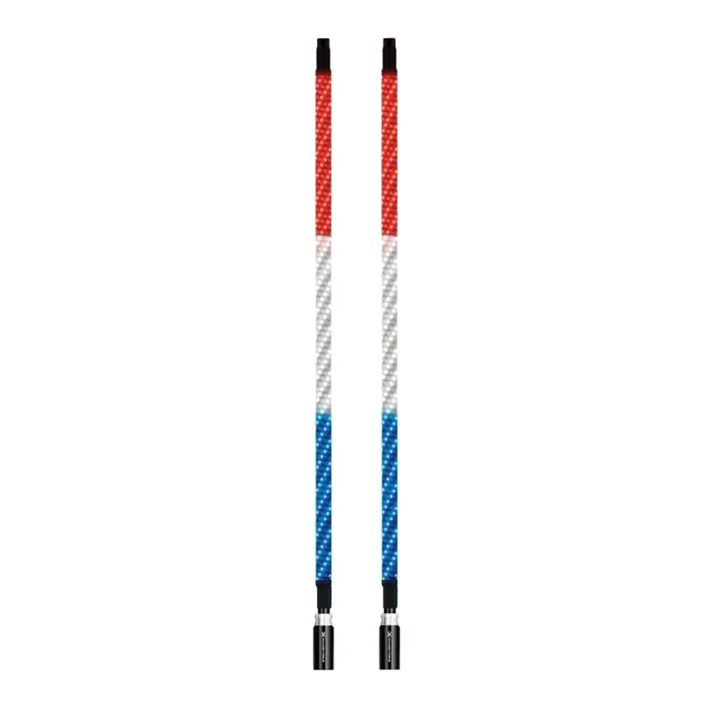 ECOXGEAR 2 Pak 4ft + Controller LED Lighting Whip SEI-LEDZ4WHP4X2AU