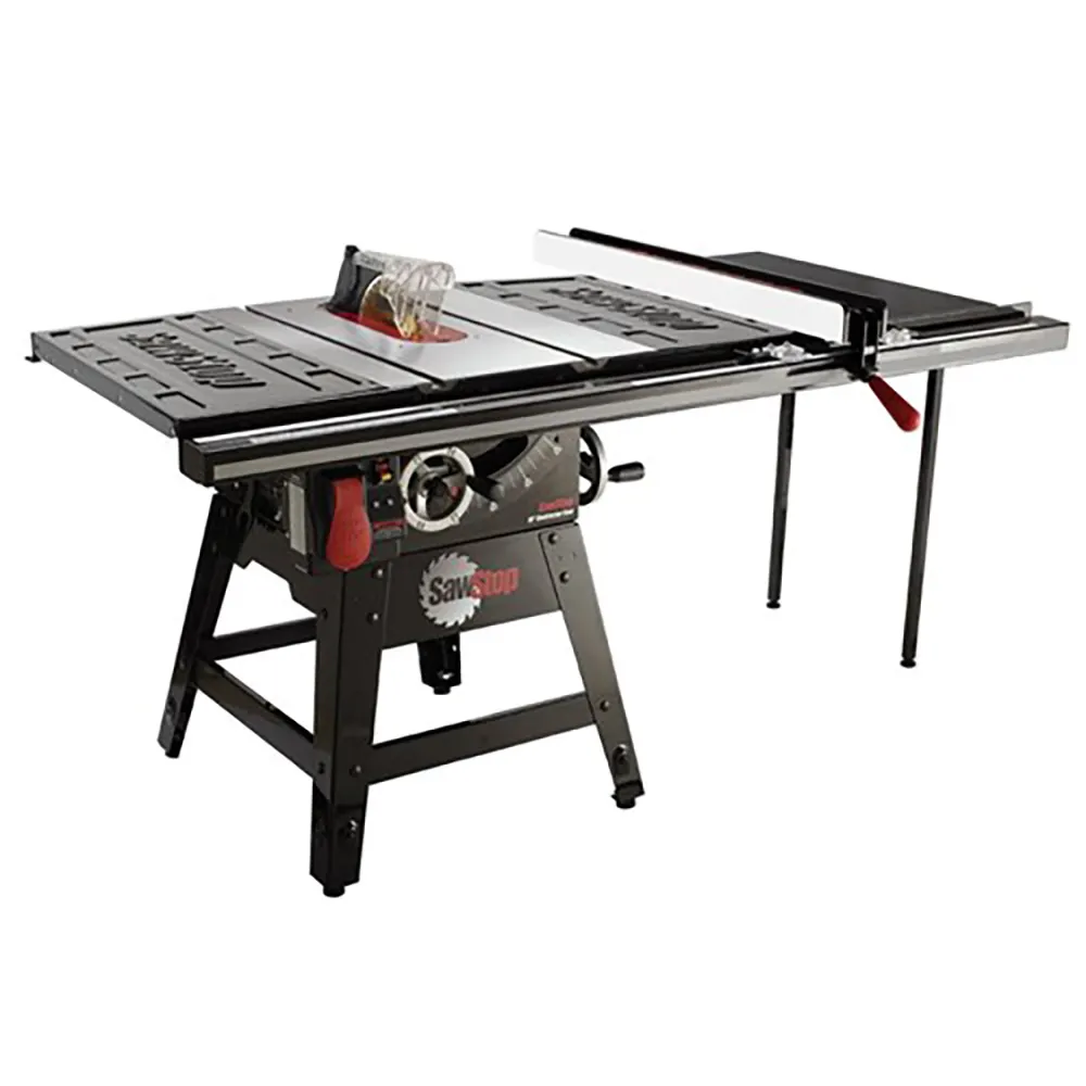 SAWSTOP Contractor Saw with 36inch T-Glide Rail SST-CNS36TGLIDE