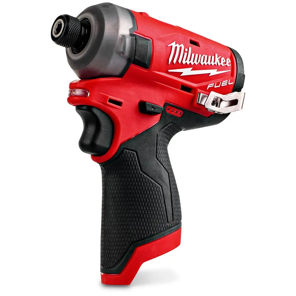 MILWAUKEE 12V FUEL Brushless SURGE 1/4inch Hex Hydraulic Driver Skin M12FQID-0