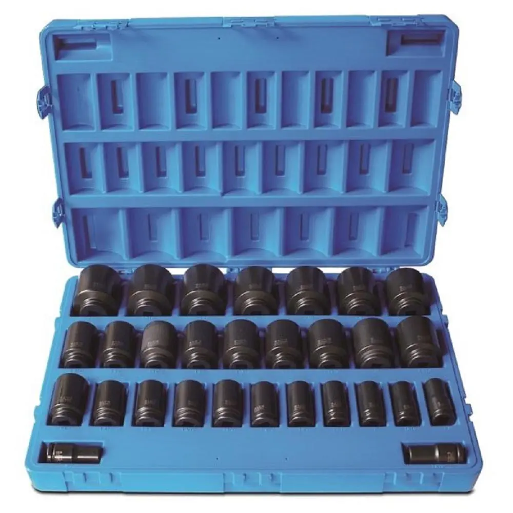 ACTION 3/4"-2-1/2" SAE Impact Socket Set - 29 Piece 600422902