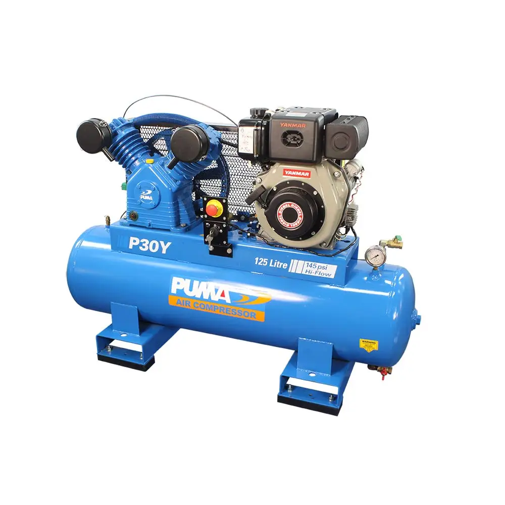 PUMA 6.7HP 690L/min Yanmar Diesel Electric Start Compressor PUP30YES