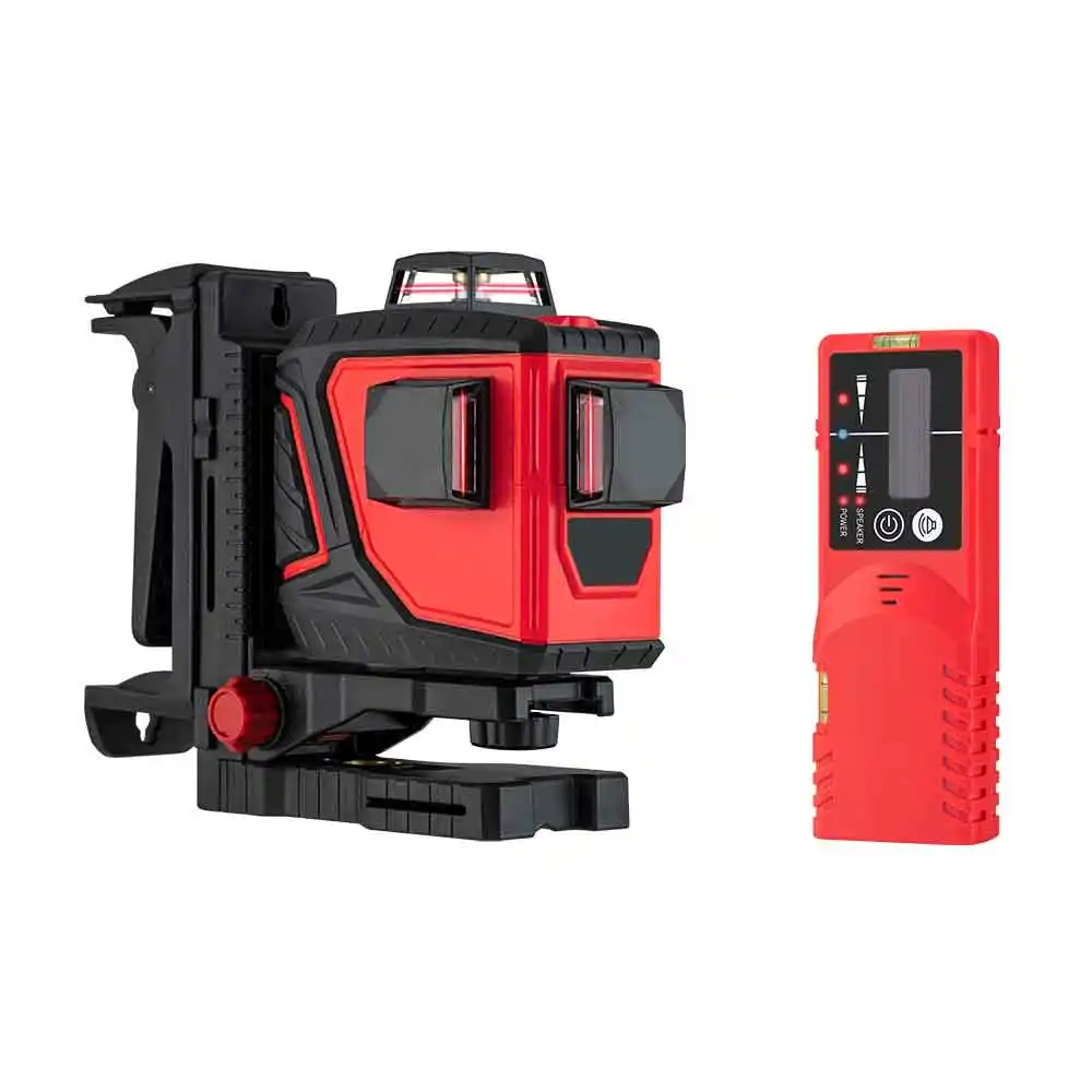 GENERAL ML-3DR 3x360 3D Red Beam Multi-line Laser Level Premium Kit GML3DRPRMKT