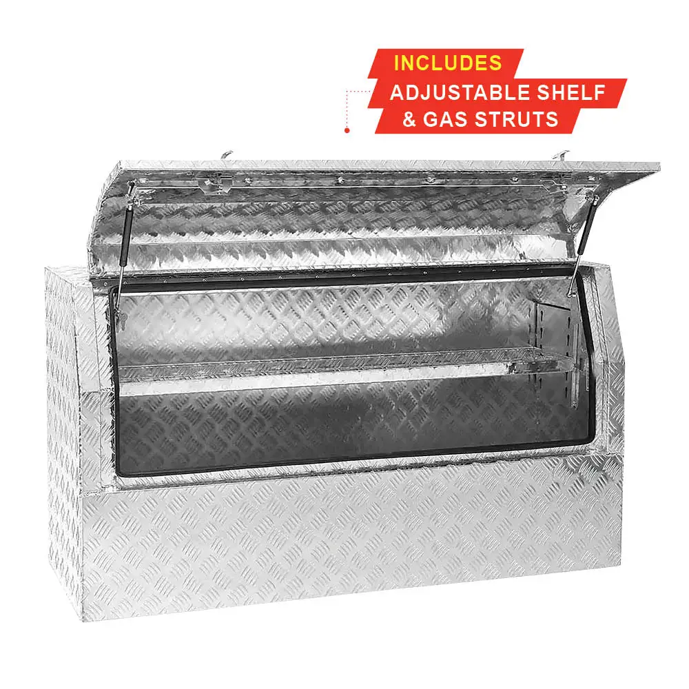 HRD 1450mm 2mm 3/4 Open Aluminium Tool Box HRCE1002S2