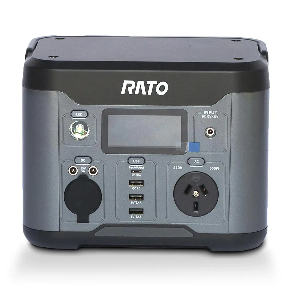RATO 300W Power Station AC 296Wh, 600W Peak RT300