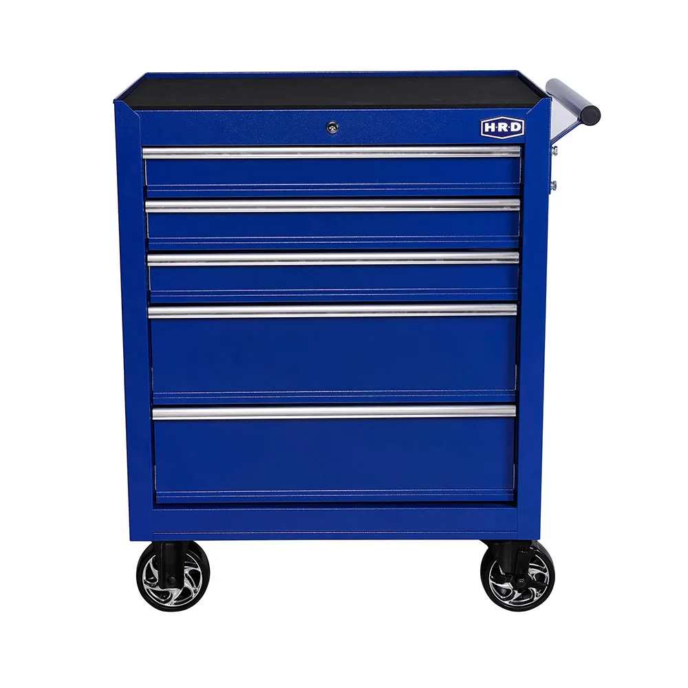 HRD 5 Drawer 26inch Tool Trolley - Blue HTR26051