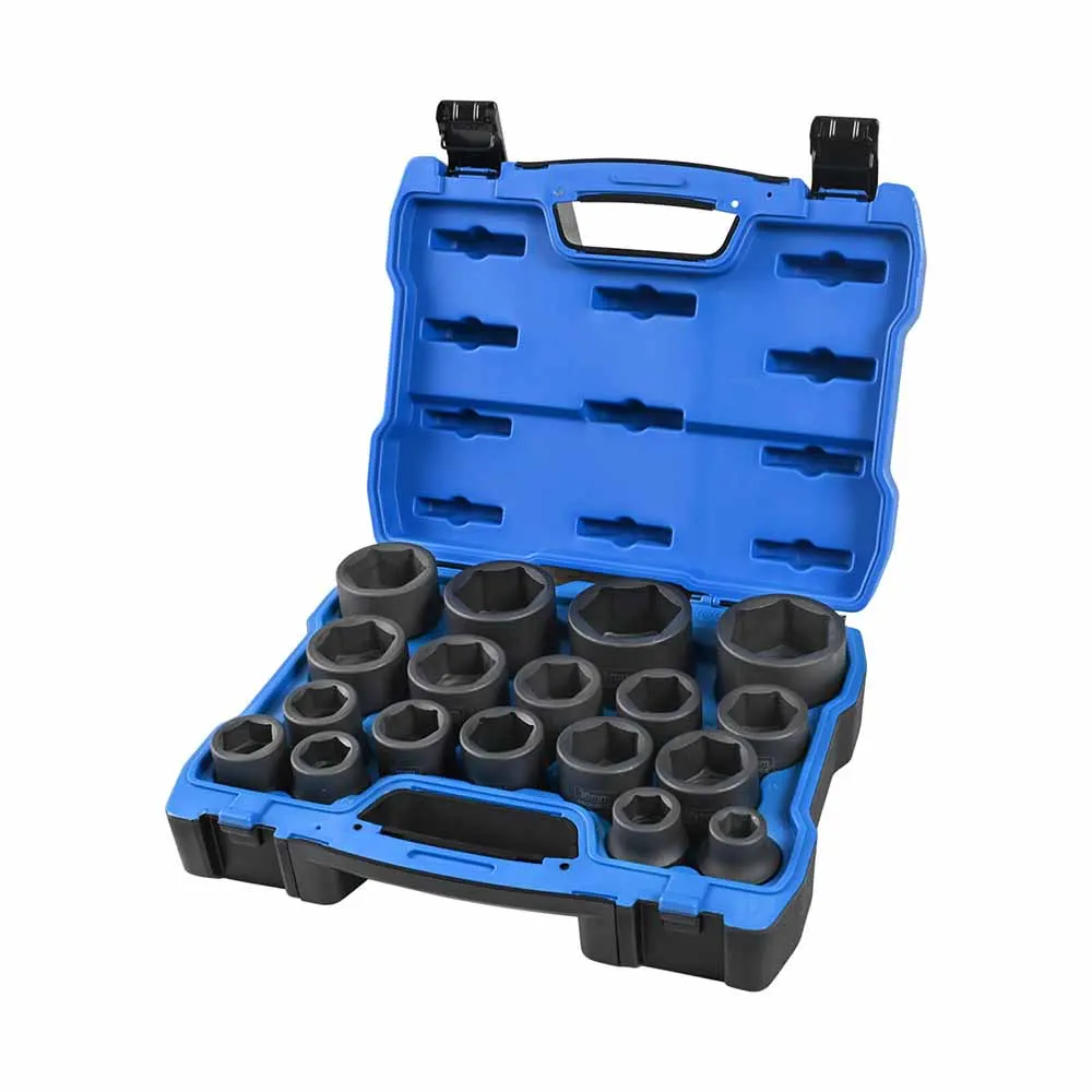 KINCROME Impact 3/4" Drive Socket Set Metric 18 Piece K28242