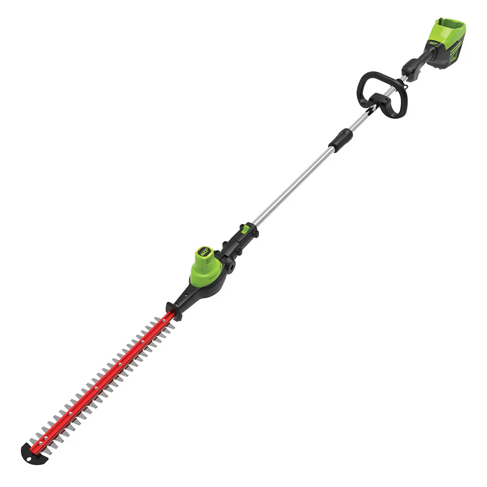 GREENWORKS 60V Brushless 1 x 4.0Ah Pole Hedge Trimmer Kit 2301207AU