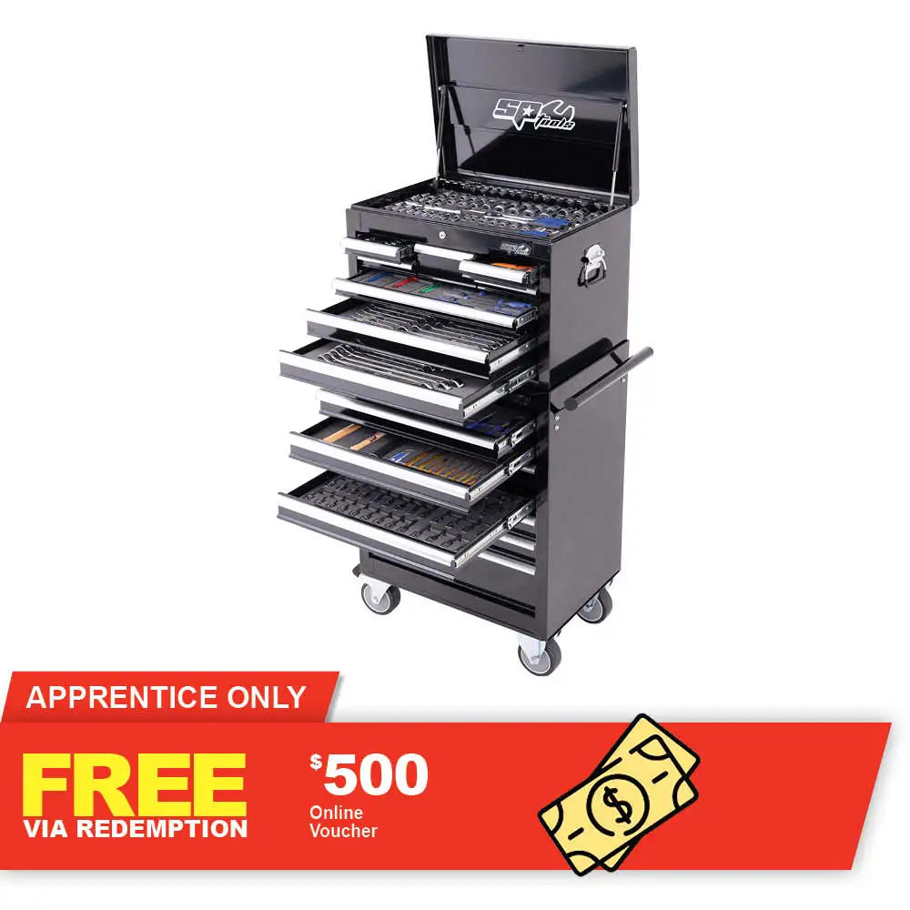 SP TOOLS 549 Piece Metric Custom Series Tool Kit SP50164X