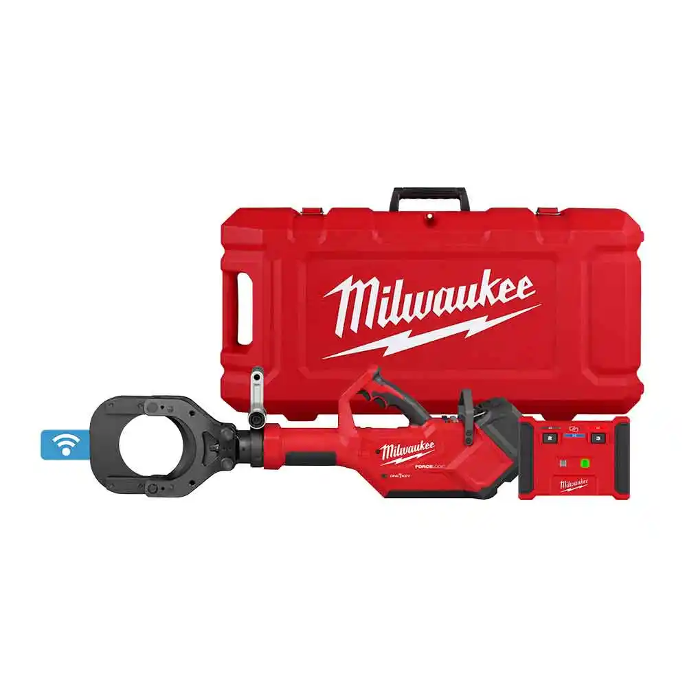 MILWAUKEE 18V FORCE LOGIC 125mm (5") Underground Cable Cutter w/ Wireless Remote Skin M18HCC125R0C