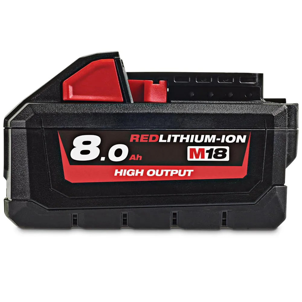 MILWAUKEE 18V REDLITHIUM 8.0Ah High Output Battery M18HB8