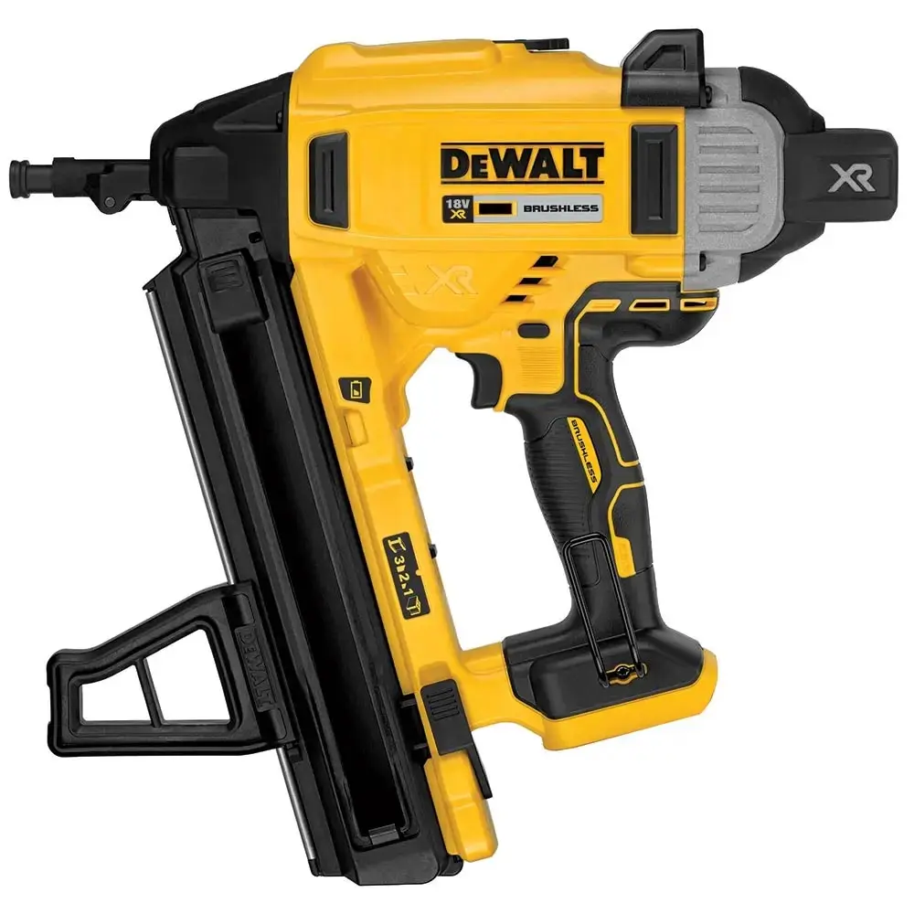 DEWALT 18V XR Brushless 2 x 5.0Ah Concrete Nailer Kit DCN890P2-XE