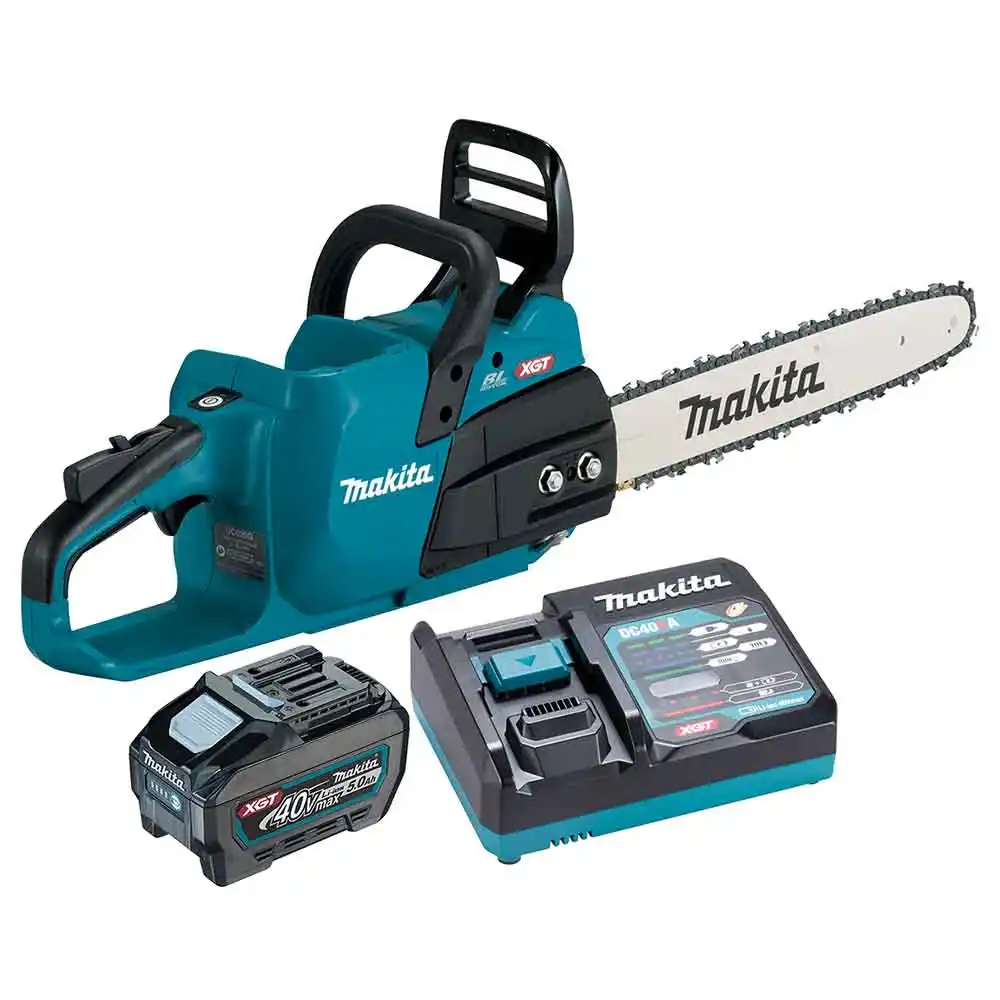 MAKITA 40V Brushless 1 Piece 1 x 5.0Ah 400mm Chainsaw Kit UC026GT101