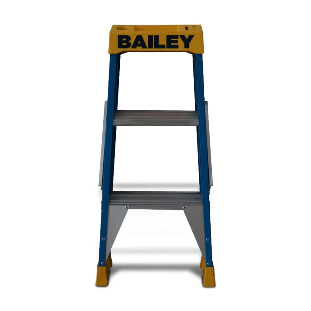BAILEY 0.9m 150kg Step 3 Pro Fibreglass Double Sided Ladder FS13977