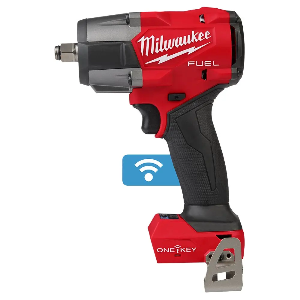 MILWAUKEE 18V FUEL ONE-KEY 1/2" Controlled Mid-Torque Impact Wrench with Friction Ring Skin M18ONEFMTIW2FC120
