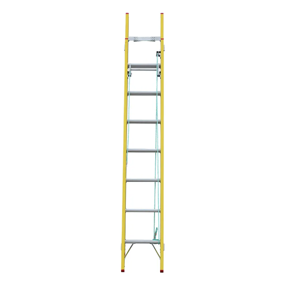 INDALEX 135kg Trade 2.8m - 4.3m Fibreglass Extension Ladder TRDXF14