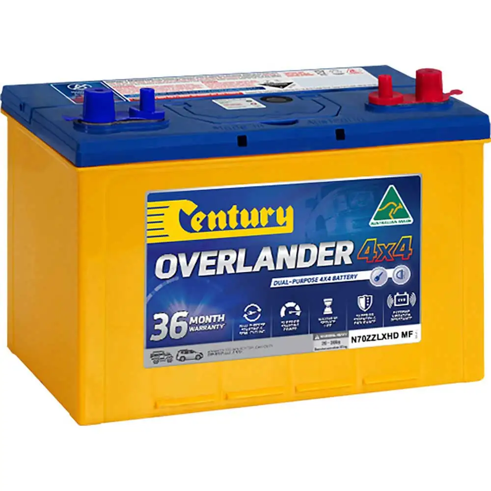 CENTURY N70ZZLXHDMF Overlander Car Battery 127129