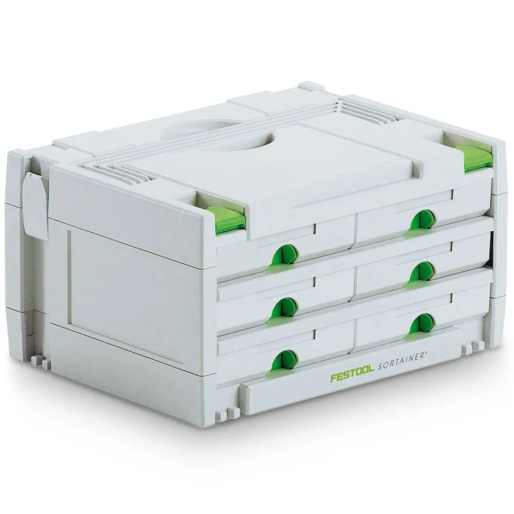 FESTOOL 6 Drawer Sortainer Storage Box 491984