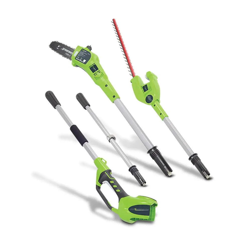GREENWORKS 40V 1 x 4.0Ah 2-in-1 Pole Saw & Hedge Trimmer Kit 1300607AU-Kit
