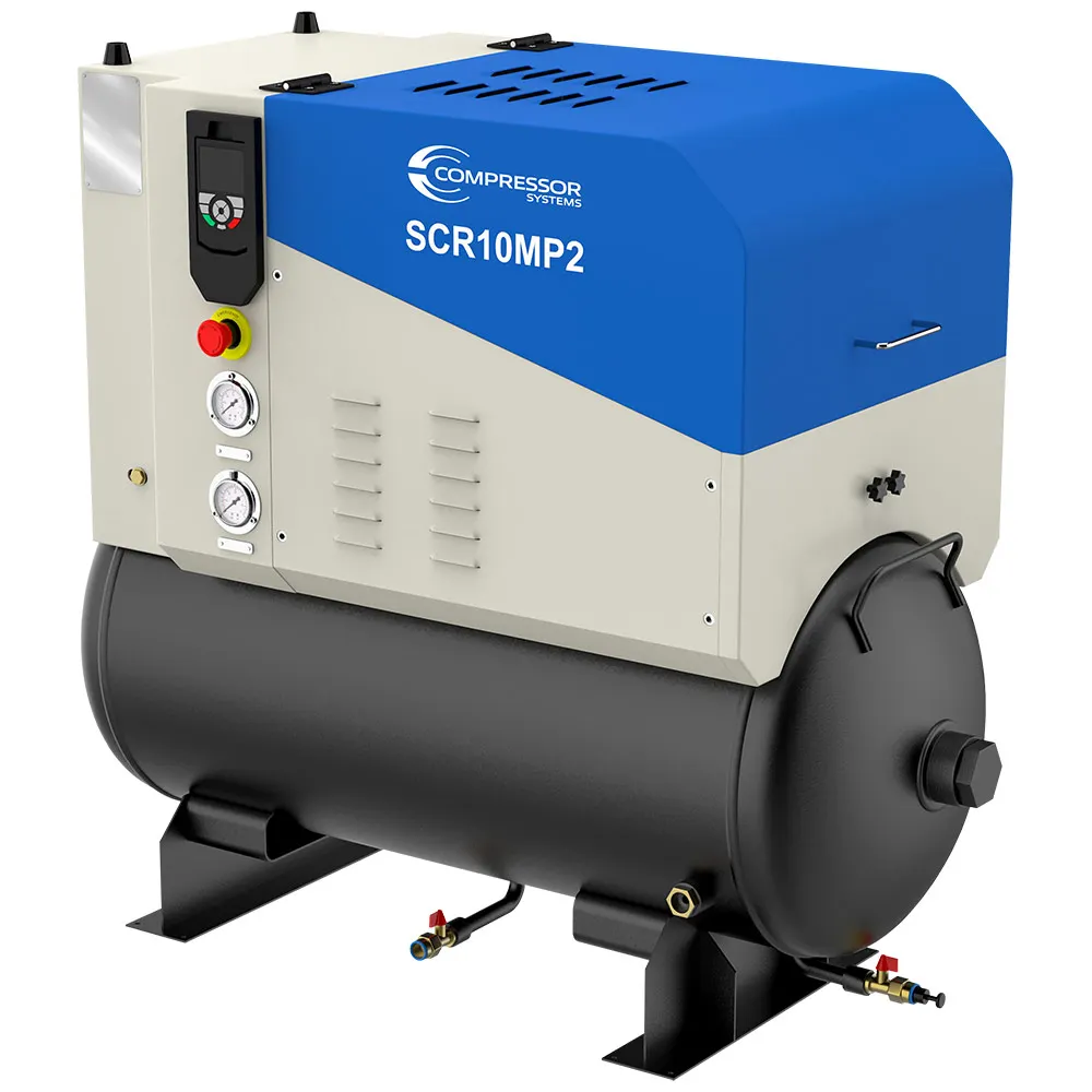 COMPRESSOR SYSTEMS Westair 1100L/M 160L 10HP Rotary Screw Compressor SCR10PM2