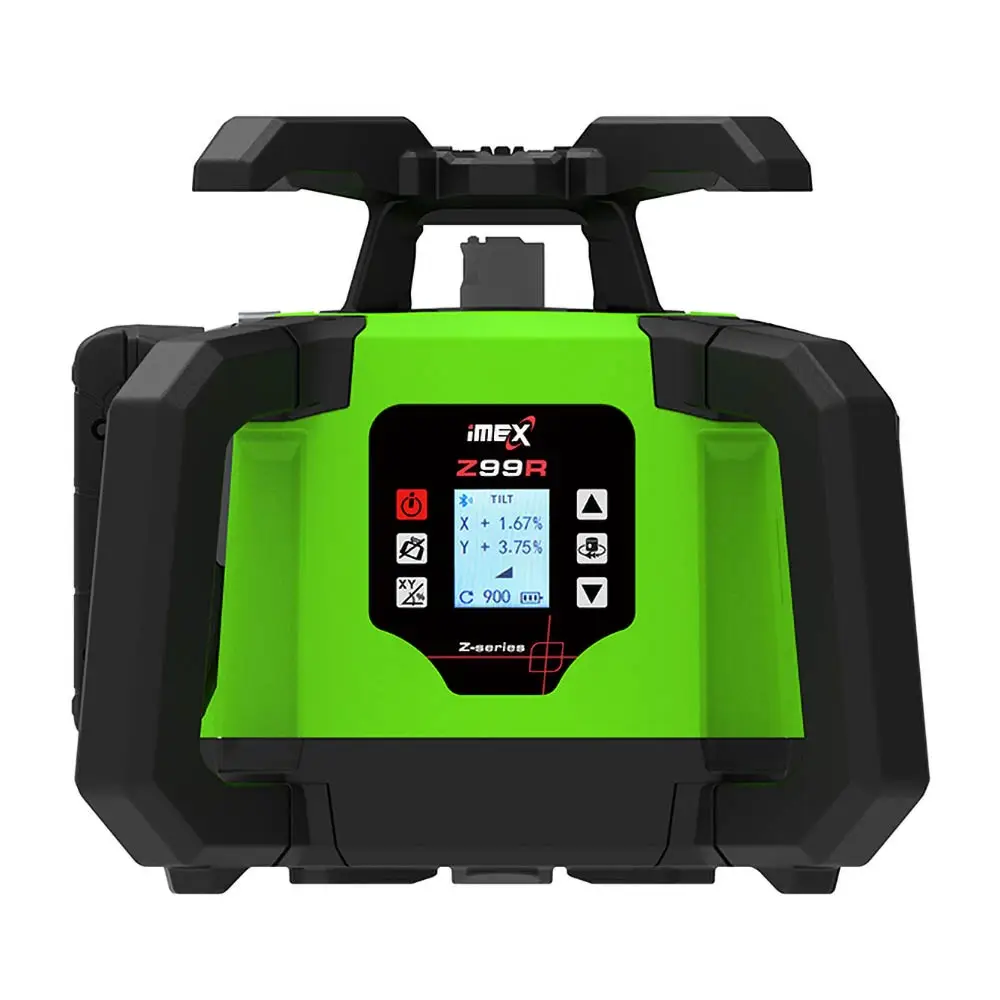 IMEX 18V 1 x 4.0Ah Red Beam Dual Grade Rotary Laser Level Kit 012-Z99R