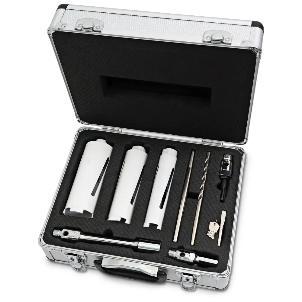 DETROIT 38-65mm Diamond Core Cutter Set - 9 Piece CC9KIT