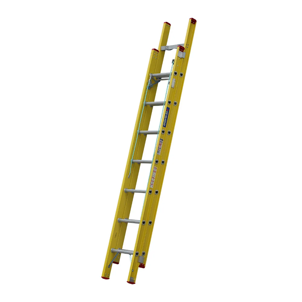 INDALEX 135kg Trade 2.8m - 4.3m Fibreglass Extension Ladder TRDXF14