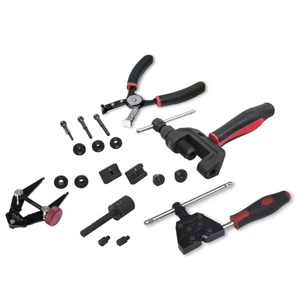 BIKESERVICE Chain Breaking, Riveting & Repair Master Kit BS70002